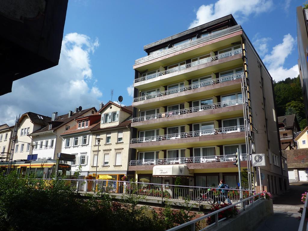 Hotel Traube Bad Wildbad Exterior foto