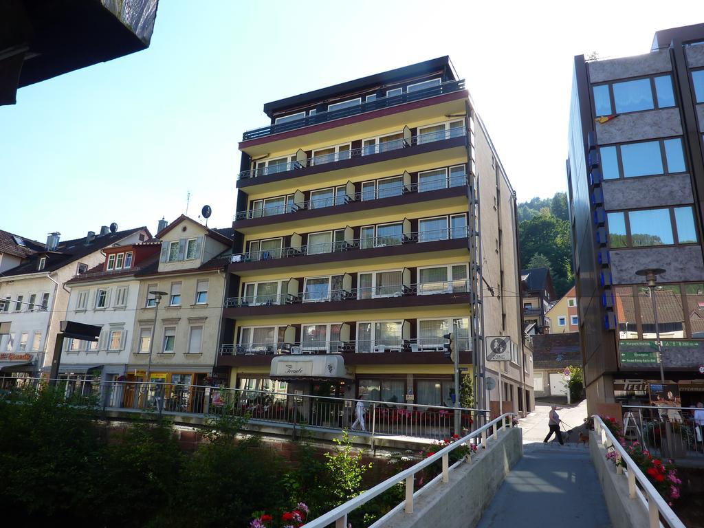 Hotel Traube Bad Wildbad Exterior foto