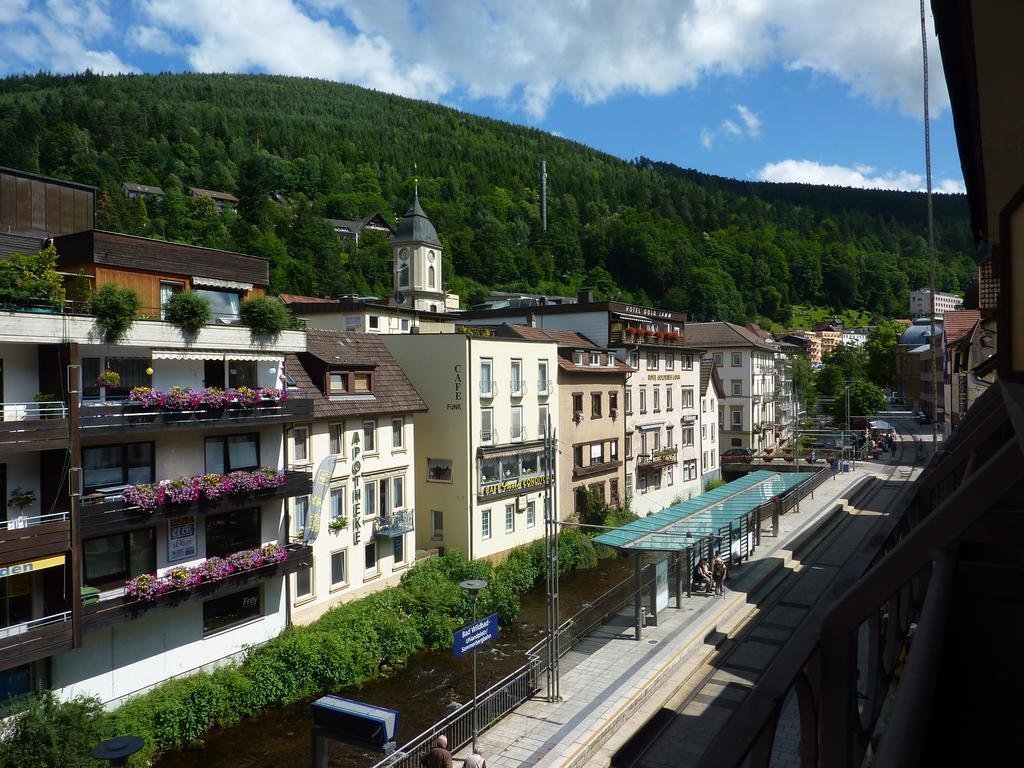 Hotel Traube Bad Wildbad Exterior foto